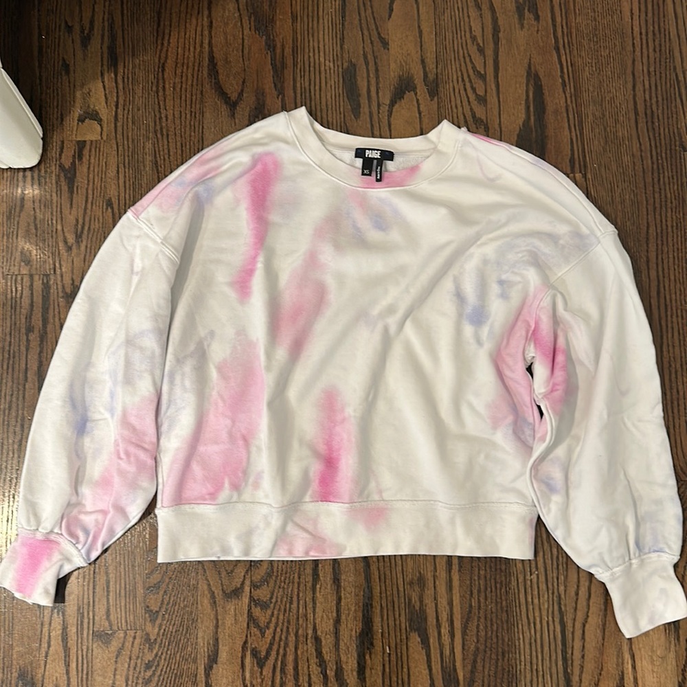 Paige Lisbet Tie-Dye Sweatshirt Size XS